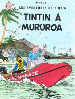 Tintin a Mururoa